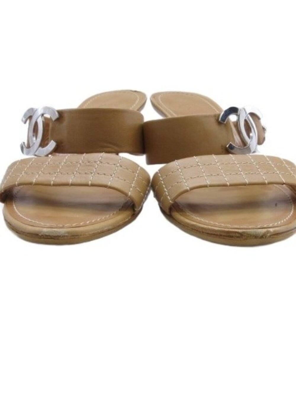 Chanel 293 CC Logo Mules Sandals - Picture 5 of 8